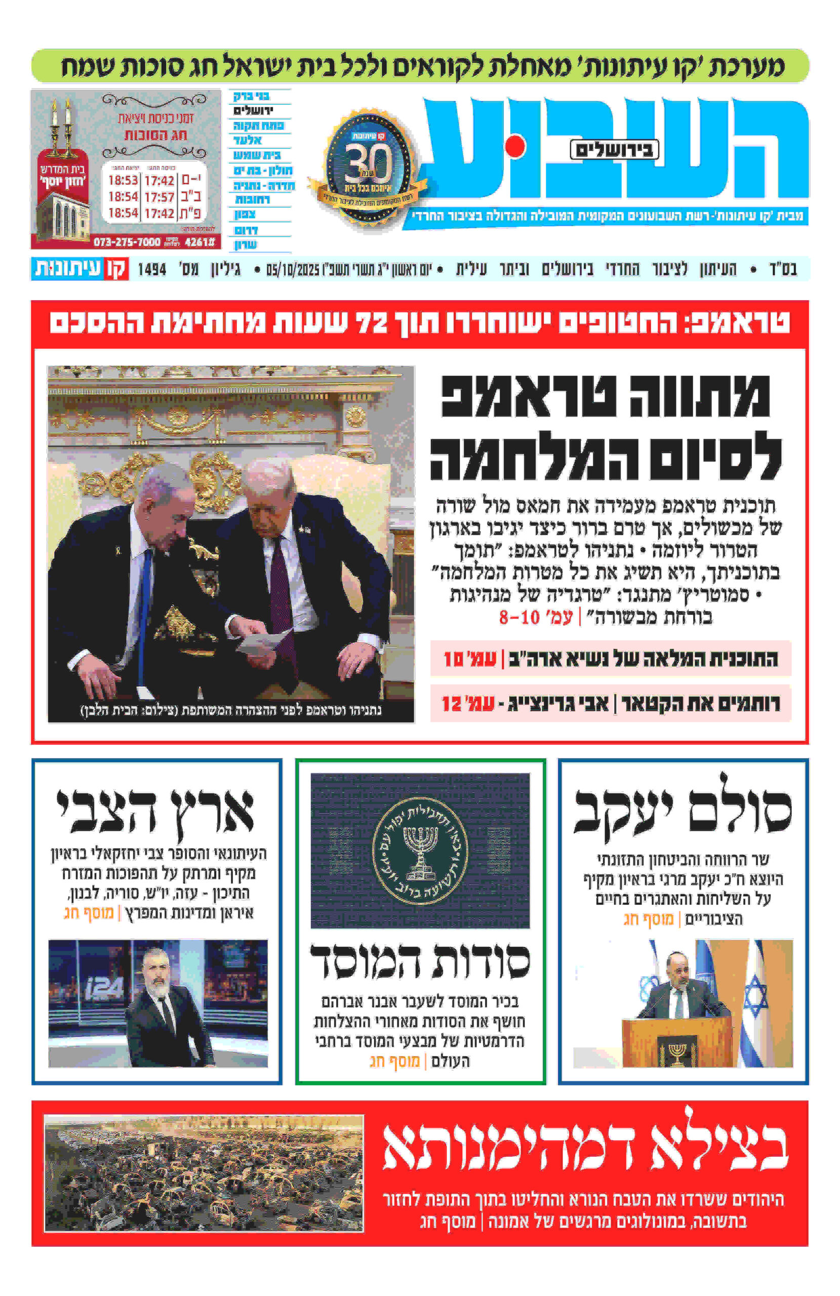 השבוע בירושלים